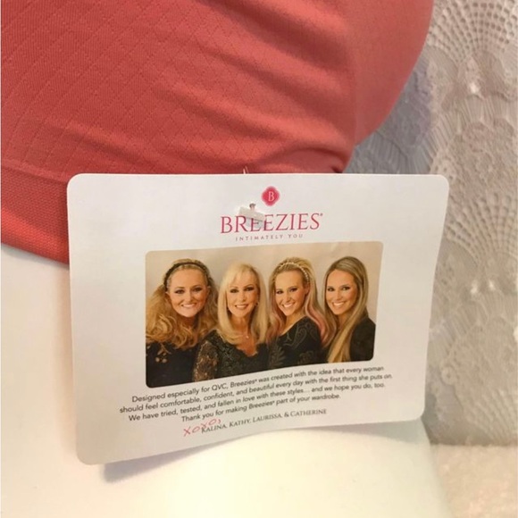 NWT Breezies Coral, Underwire, Soft Comfort Bra 40DDD - Picture 7 of 10